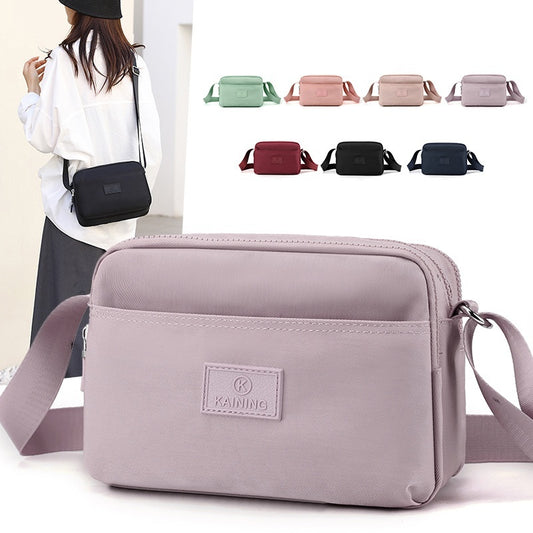 Simple Nylon Small Square Bag For Women