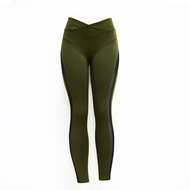 New Women Elastic Sport Yoga High Waist Pants Leggings