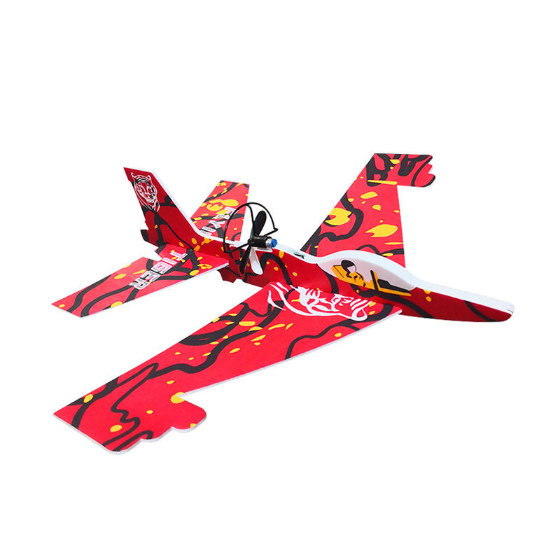 Children's Assembled Toys Electric Fighting Aircraft Drone 81192 Hand Throwing Swing Aircraft Park Square Stall